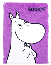 Блокнот Moomin меховой А5 21 x 14.5 x 1см, 80л