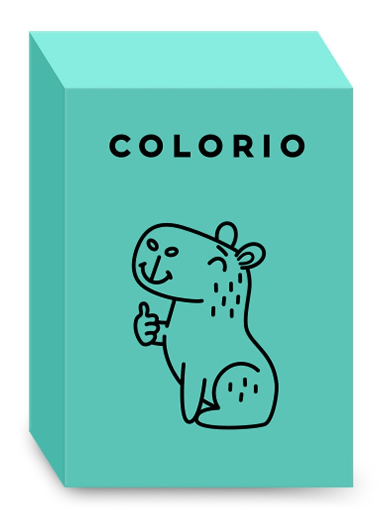 Изображение товара Ластик Colorio прямоугольный, 32 x 23 x 7мм