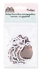 Наклейки Pusheen многоразовые виниловые, 50шт