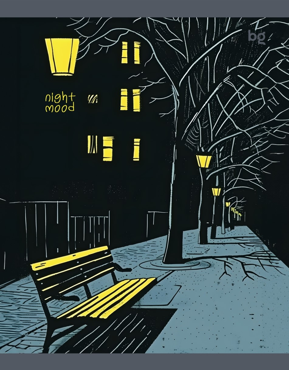 Изображение товара Тетрадь BG Night Mood клетка А5, 48л