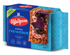 Хлебцы Щедрые гречневые, 200г