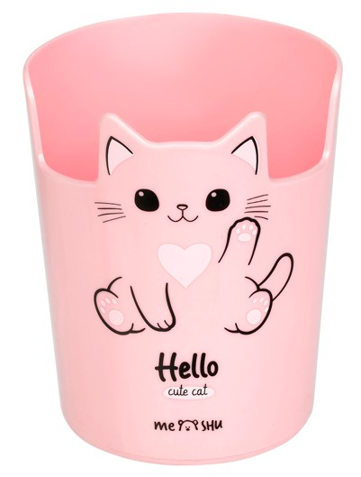 Подставка-стакан Meshu Meow пластиковая