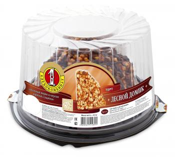 Торт Первый хлебокомбинат Лесной домик, 500г