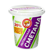 Сметана Маслозавод Нытвенский 20%, 300г