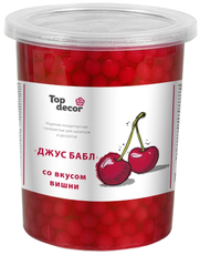Шарики соковые джус бабл Top Decor Вишня, 1кг