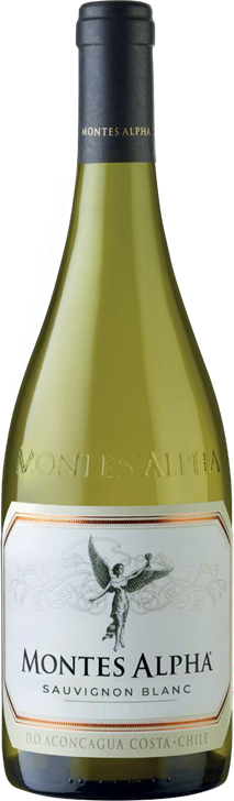 Изображение товара Вино Montes Alpha Sauvignon Blanc белое сухое, 0.75л