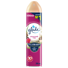 Освежитель воздуха Glade аэрозольный 5 в 1 Японский сад, 300мл