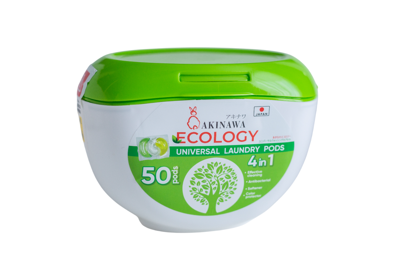 Изображение товара Капсулы для стирки Akinawa Ecology 4в1, 50 шт