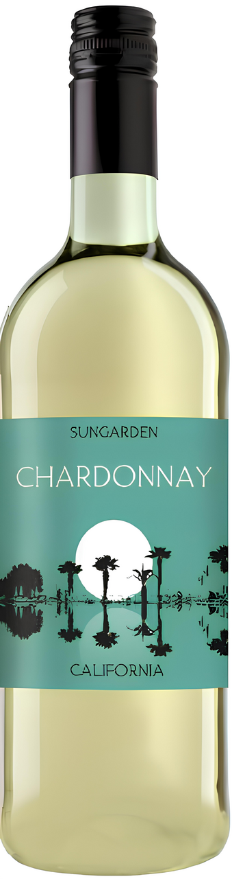 Вино Sungarden Chardonnay белое полусухое, 0.75л