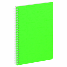 Бизнес-тетрадь Berlingo Your Way зеленый неон клетка, 80л