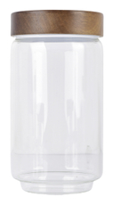 Банка Woody с деревянной крышкой, 1.14л