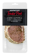 Стейк Мираторг Корейка Tender Pork в пряно-сливочном маринаде охлажденный, 250г