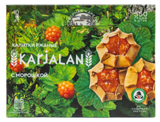 Калитки Северная Карелия ржаные с морошкой 6шт замороженные, 350г