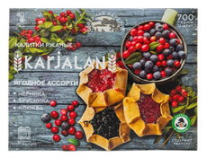 Калитки Северная Карелия ржаные ягодный микс 12шт замороженные, 700г