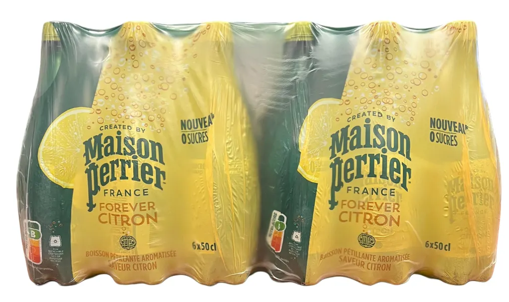 Вода Maison Perrier Forever Citron со вкусом лимона газированная, 500мл х 24 шт