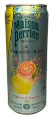 Вода сокосодержащая Maison Perrier Magnetic Juice со вкусом лимона и гуавы газированная, 330мл