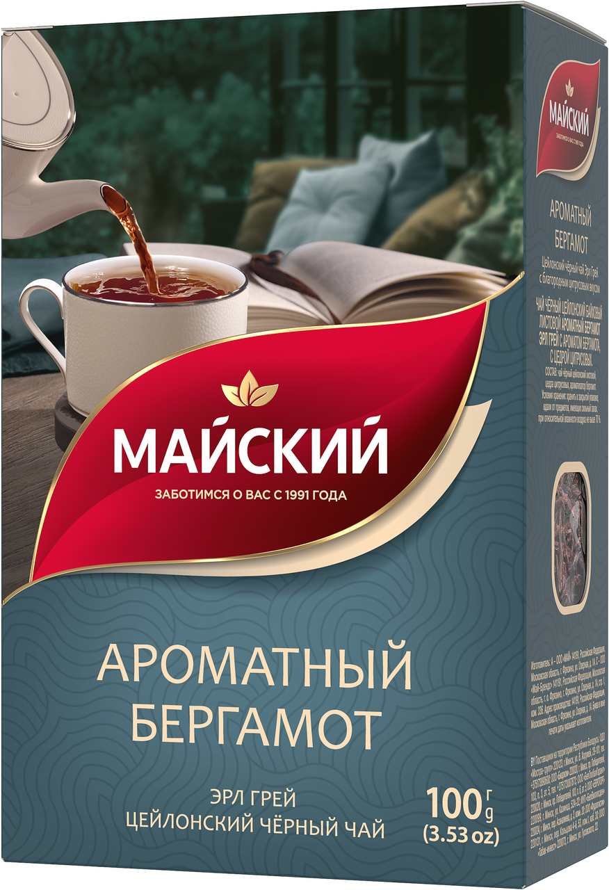Изображение товара Чай Майский ароматный бергамот, 100г