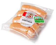 Сардельки МД Ивановых Элитные натуральная оболочка, ~ 500г