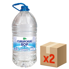 Вода Сибирский бор питьевая негазированная, 5л x 2 шт
