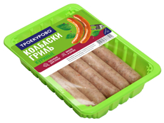 Колбаски куриные Троекурово Гриль охлажденные, 380г