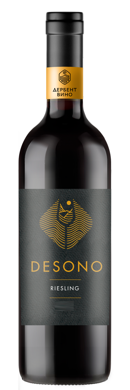 Изображение товара Вино Desono Riesling белое сухое, 0.75л