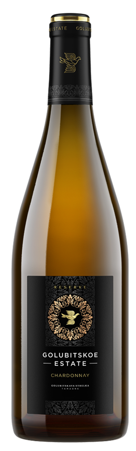 Изображение товара Вино Golubitskoe Reserve Chardonnay белое сухое 0.75л Россия
