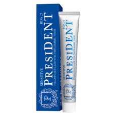 Зубная паста President Sensitive для чувствительных зубов (RDA 25), 75г
