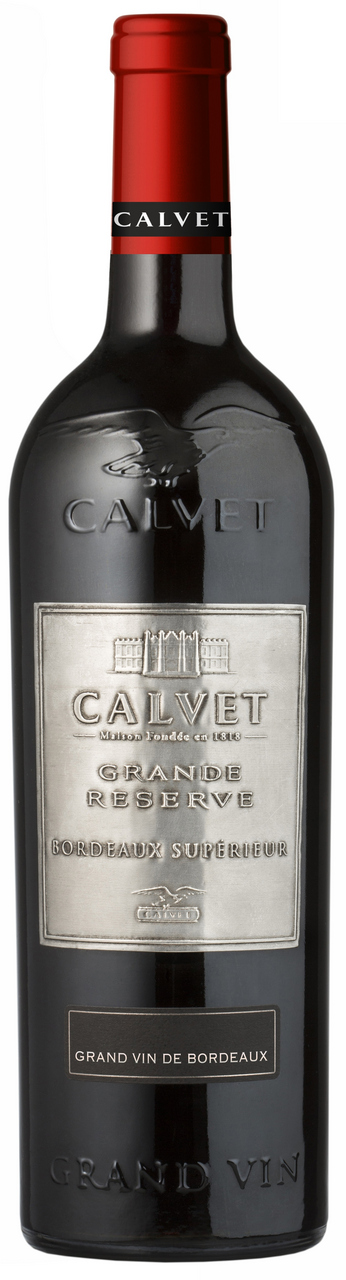 Изображение товара Вино Calvet Grande Reserve Bordeaux Superieur красное сухое 0.75 л