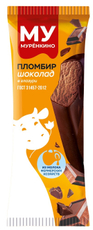 Мороженое пломбир Муренкино Шоколадное эскимо, 65г