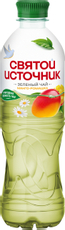 Холодный чай Святой Источник зеленый манго-ромашка, 500мл