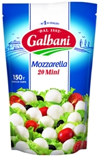 Сыр Galbani Боккончини Моцарелла мини 45%, 150г