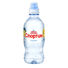 Вода детская Святой Источник Спортик питьевая негазированная, 330мл