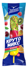 Фруктовый лед Крымское мороженое Крутомикс Яблочный на палочке, 65г