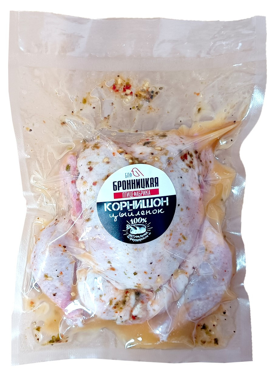 Цыпленок-корнишон табака Бронницкая ПФ охлажденный, ~800г