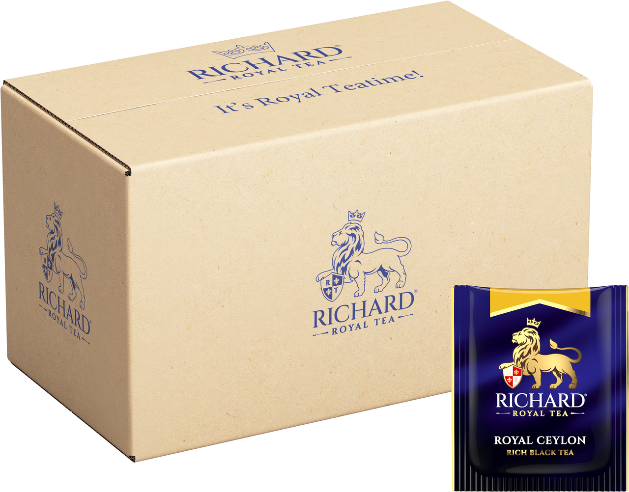 Чай черный Richard Ceylon пакетированный (2г x 200шт), 400г