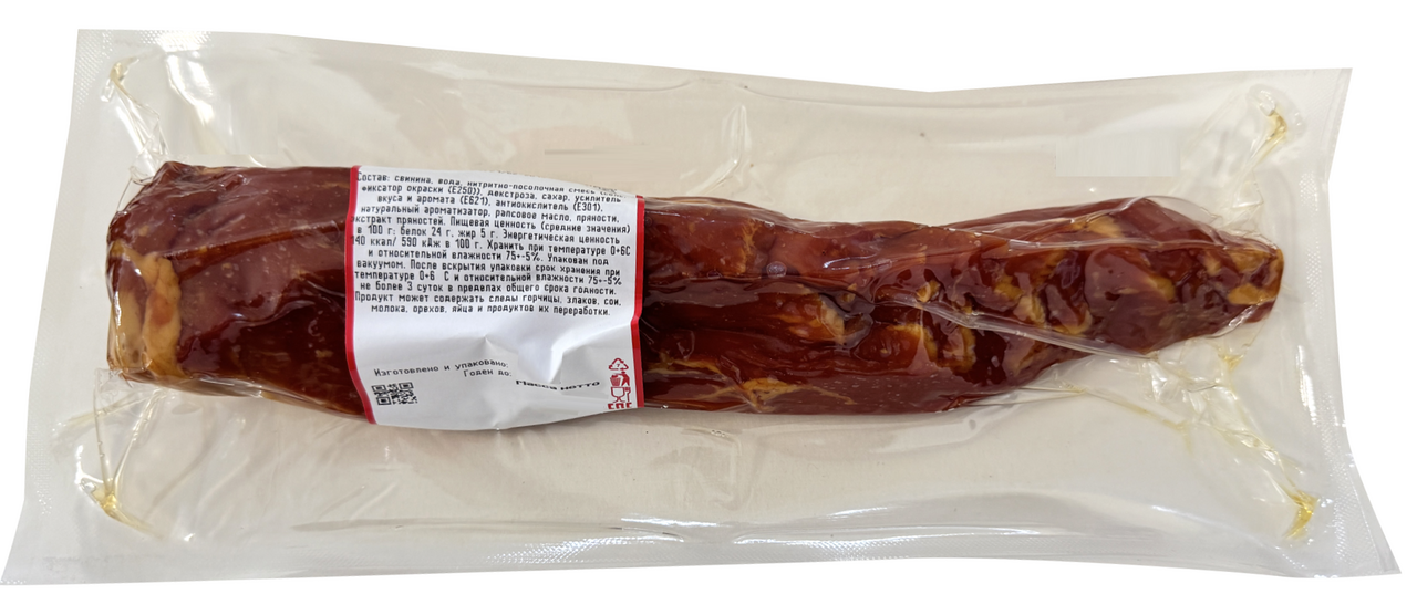 Корейка Поречье Аппетитная сырокопченая, ~350г