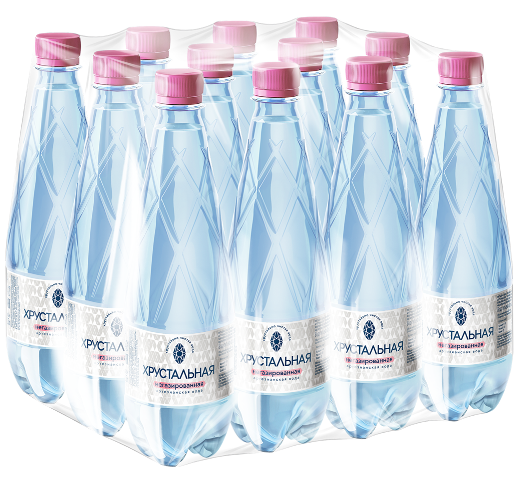 Изображение товара Вода Хрустальная негазированная 500мл x 12 шт натуральная из Кавказа