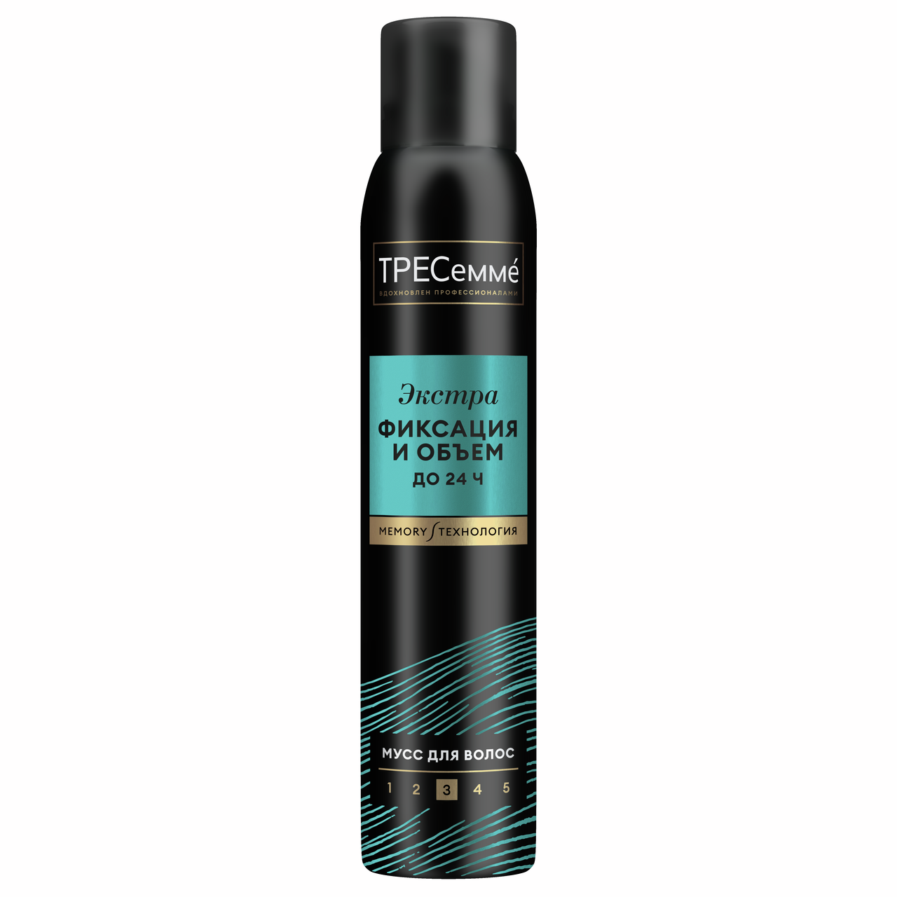 Мусс для укладки волос Тресемме Экстра фиксация и объем, 200мл