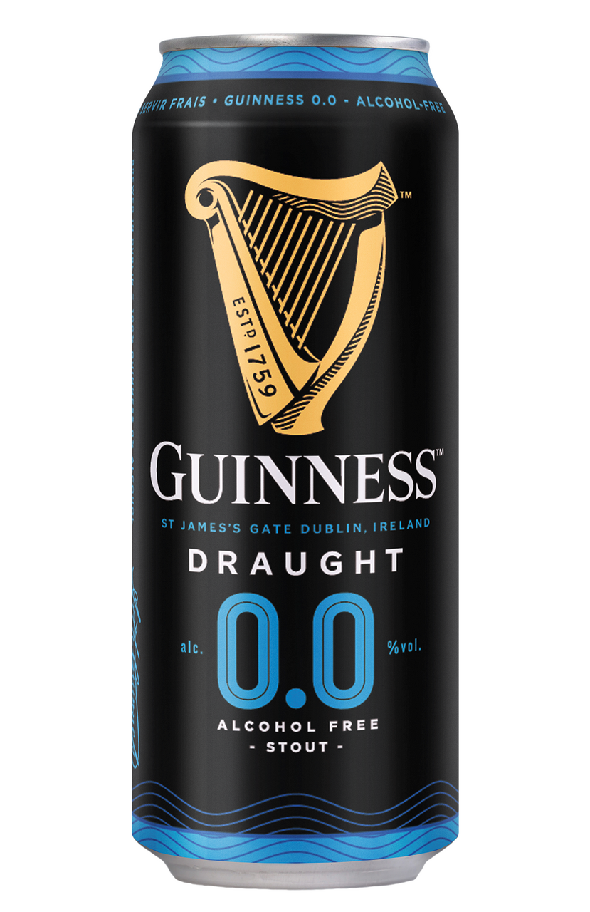 Изображение товара Пиво Guinness Draught безалкогольное, 0.5л