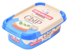 Сыр плавленый Нежинская МФ сливочный 50%, 180г