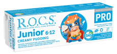 Зубная паста детская R.O.C.S. Junior Pro Сливовый пудинг от 6 до 12 лет, 74г