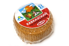 Сыр Кезский сырзавод Кавказский копченый 45%, ~1кг
