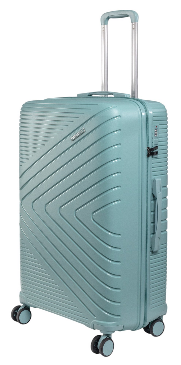 Чемодан Sirocco Cairo бирюзовый размер L, 76 x 49 x 29см