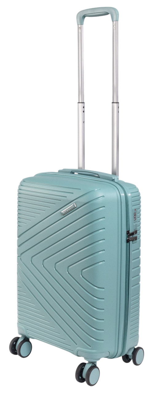 Чемодан Sirocco Cairo бирюзовый размер S, 56 x 36 x 21см