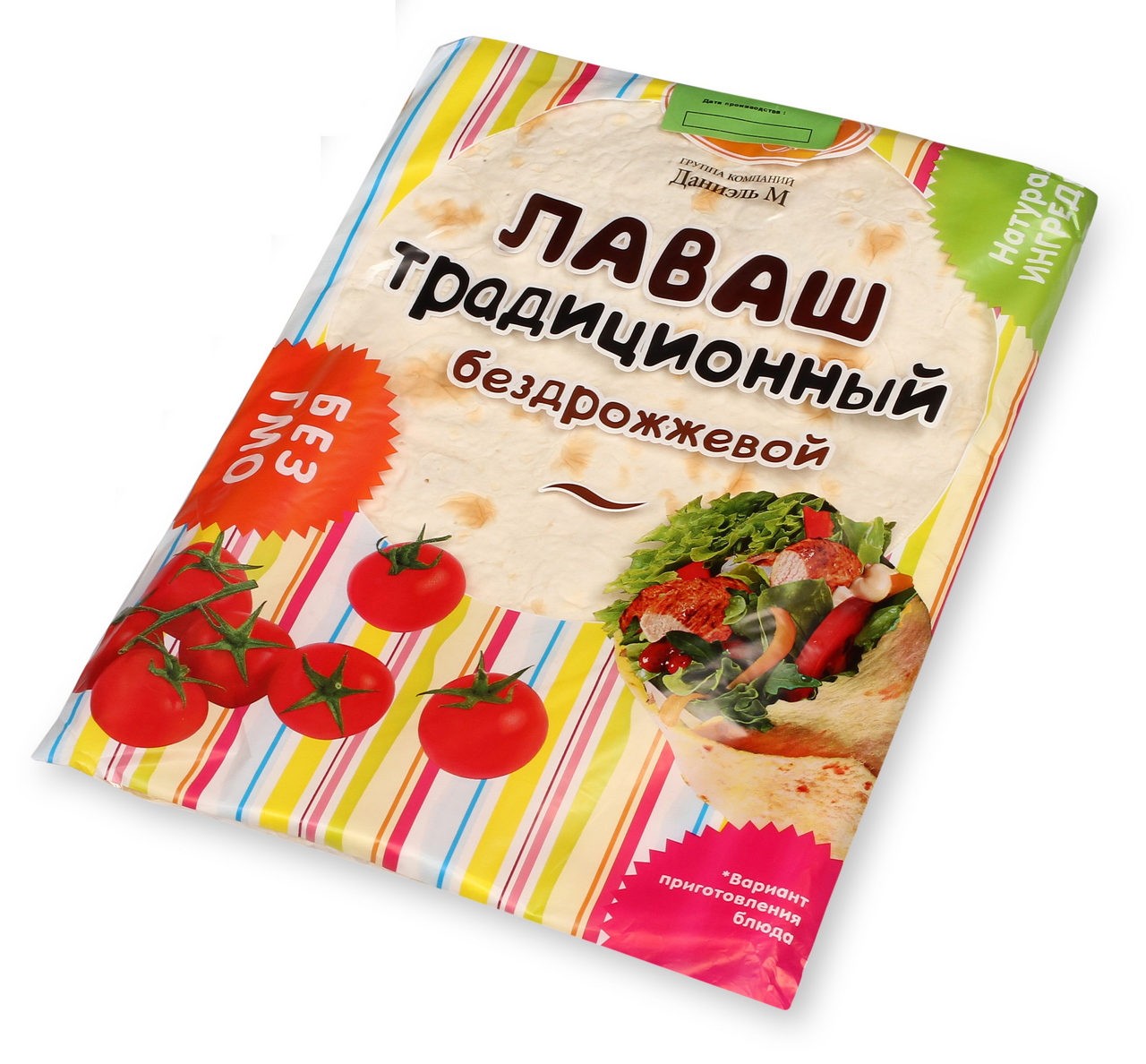 Лаваш Даниэль М традиционный бездрожжевой, 270г