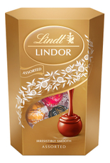 Набор конфет Lindt Lindor Ассорти из шоколада, 200г