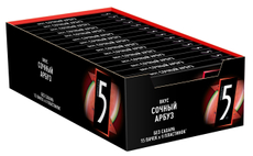 Жевательная резинка Five сочный арбуз без сахара, 15.6г x 15 шт