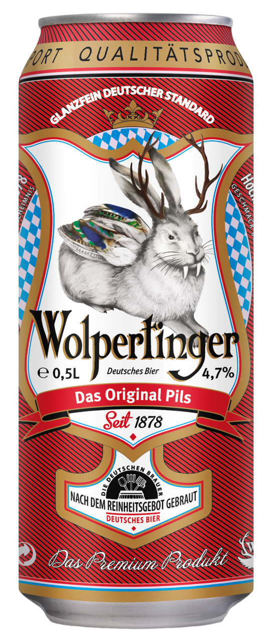 Изображение товара Пиво Wolpertinger Pils, 0.5л