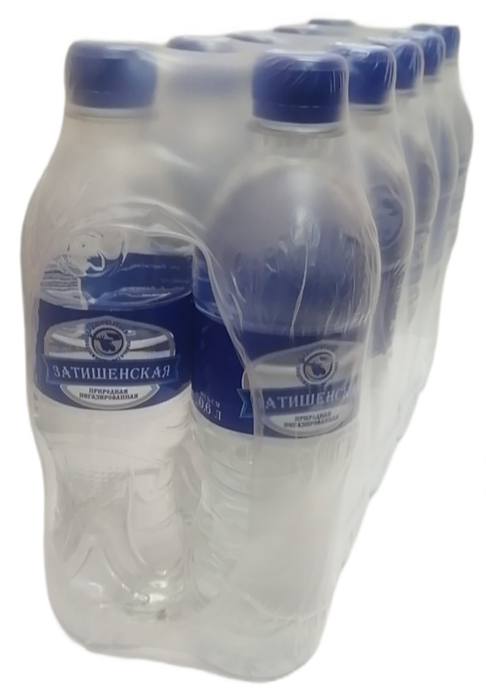 Вода Затишенская негазированная, 600мл x 10 шт