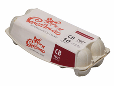 Яйцо куриное Сметанино пищевое столовое СВ, 10шт